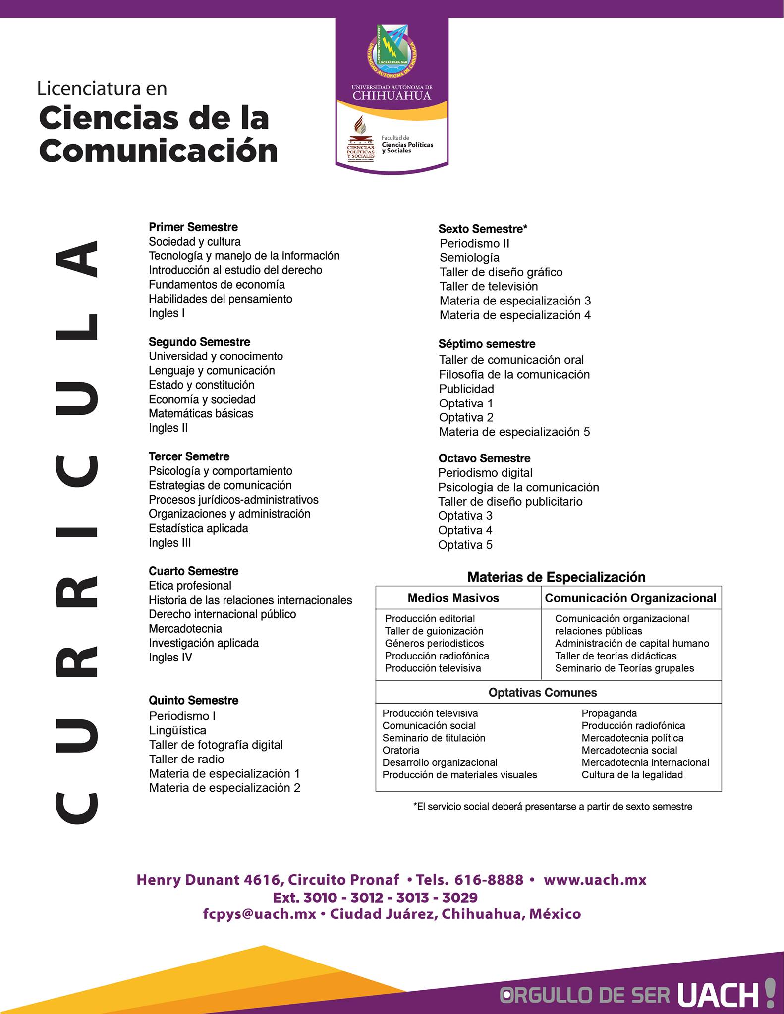 Licenciatura en Ciencias de la Comunicación - Fac. de Ciencias ...
